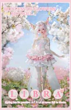 18 1/4 Handmade Resin BJD SD Ball Joint Dolls Women Girl Gift Libra Full Set