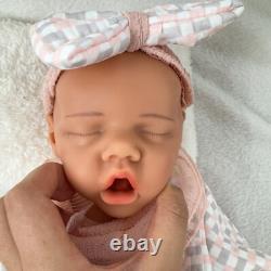 18.1'' solid silicone doll silicone reborn doll silicone girl doll toys gifts