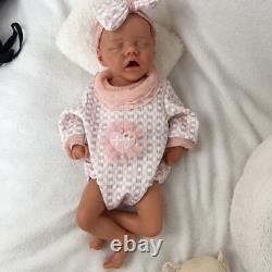 18.1'' solid silicone doll silicone reborn doll silicone girl doll toys gifts