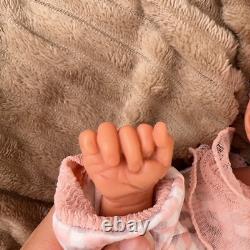 18.1'' solid silicone doll silicone reborn doll silicone girl doll toys gifts
