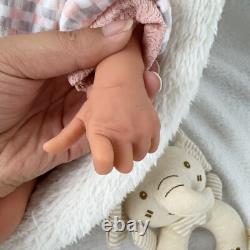 18.1'' solid silicone doll silicone reborn doll silicone girl doll toys gifts