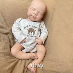18.31 Real Silicone Reborn Baby Dolls Lifelike Newborn Boy Dolls Gifts 7.3lb