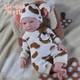 18.5drink-wet System 3kg Full Body Soft Silicone Reborn Baby Doll Handmade Doll