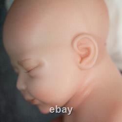 18.5Platinum Silicone Reborn Baby Doll Lifelike Baby Female Doll Xmas Gifts