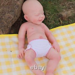 18.5 Handmake Soft Silicone Reborn Baby Dolls Realistic Newborn Girl Best Dolls