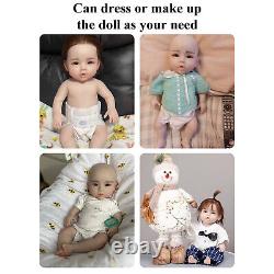 18.5 Reborn Baby Doll Full Body Real Silicone Reborn Baby Girl Gifts for Child