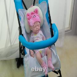 18.5 Reborn Baby Dolls Girl Handmade Real Life full Silicone Newborn Doll Gift