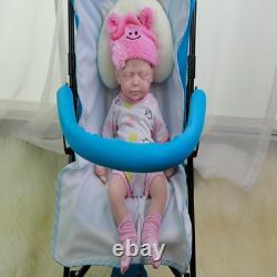 18.5 Reborn Baby Dolls Girl Handmade Real Life full Silicone Newborn Doll Gift