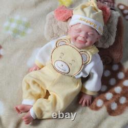 18.5 Reborn Baby Dolls Platinum Silicone Baby Boy Dolls with Drink-Wet System