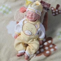18.5 Reborn Baby Dolls Platinum Silicone Baby Boy Dolls with Drink-Wet System