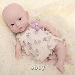 18.5 Reborn Doll Full Body Silicone Reborn Baby Girl Lifelike Newborn Soft Limb