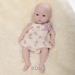 18.5 Reborn Doll Full Body Silicone Reborn Baby Girl Lifelike Newborn Soft Limb