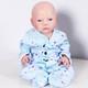 18.5 Safe Astm Certified Reborn Baby Boy Doll Drink & Wet Full Silicone Body