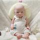 18.5 In Full Soft Platinum Silicone Baby Dolls Handmade Newborn Baby Boy Doll