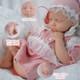 18.5'' Solid Silicone Doll Silicone Reborn Doll Silicone Girl Doll Toys Gifts