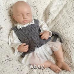 18.5'' solid silicone doll silicone reborn doll silicone girl doll toys gifts