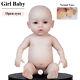 18.5in Reborn Baby Dolls Full Body Silicone Baby Newborn Baby Doll Gifts For Kid