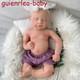 18.5in Silicone Doll Silicone Reborn Doll Handmade Whshable Toys Gift Craft Baby