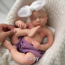 18.5in silicone doll silicone reborn doll handmade whshable toys gift craft baby