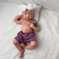 18.5in silicone doll silicone reborn doll handmade whshable toys gift craft baby
