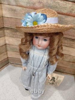 18 Armand Marseille. 390 A 2 M Perfect Bisque, Compo Body, Adorable Dress