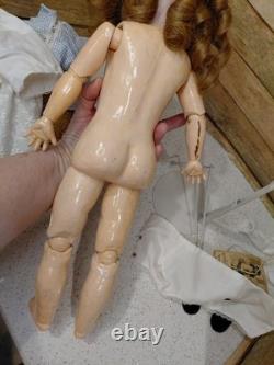 18 Armand Marseille. 390 A 2 M Perfect Bisque, Compo Body, Adorable Dress