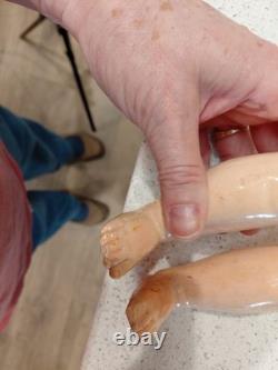 18 Armand Marseille. 390 A 2 M Perfect Bisque, Compo Body, Adorable Dress