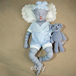 18'' Avatar Newborn Full Soft Platinum Silicone Reborn Baby Dolls Girl Dolls Toy