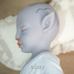 18'' Avatar Newborn Full Soft Platinum Silicone Reborn Baby Dolls Girl Dolls Toy