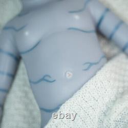 18'' Avatar Newborn Full Soft Platinum Silicone Reborn Baby Dolls Girl Dolls Toy