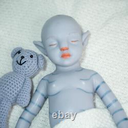 18'' Avatar Newborn Full Soft Platinum Silicone Reborn Baby Dolls Girl Dolls Toy