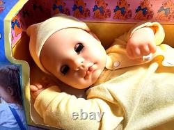 18 Chou Chou Zapf Creation Doll Weighted Beanbag Body Yellow PJs New In Box