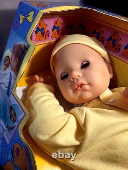 18 Chou Chou Zapf Creation Doll Weighted Beanbag Body Yellow PJs New In Box