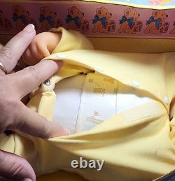 18 Chou Chou Zapf Creation Doll Weighted Beanbag Body Yellow PJs New In Box