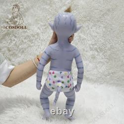 18 Realistic Reborn Baby Boy Doll Full Platinum Silicone Sweet Kids Toy Gift