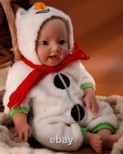 18'' Realistic Silicone Reborn Doll Comfort Baby for Dementia Alzheimer Seniors