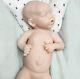 18 Reborn Unpainted Baby Doll Newborn Real Lifelike Soft Full Body Silicone Toy