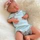 18in Silicone Doll Silicone Reborn Girl Doll Handmade Whshable Toys Gift Crafts