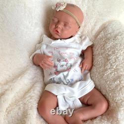 18in silicone doll silicone reborn girl doll handmade whshable toys gift crafts