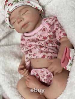 18inch Pascale Full Body Solid Platinum Silicone Girl Doll Lifelike Reborn Dolls