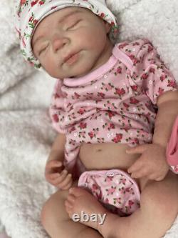 18inch Pascale Full Body Solid Platinum Silicone Girl Doll Lifelike Reborn Dolls