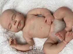 18inch Pascale Full Body Solid Platinum Silicone Girl Doll Lifelike Reborn Dolls