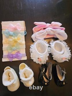 1940s-50s Eff An Bee 20 Dy Dee Doll Curacal Wig Rubber Body and Full Wardrobe