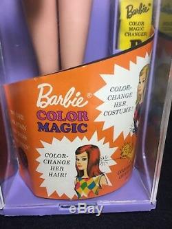 1958 Mattel Color Magic Barbie IN ORIGINAL PLASTIC CASE Take A Look