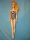 1959-60 Era #3 Blonde Vintage Ponytail Early Barbie Doll, Pale Number Three