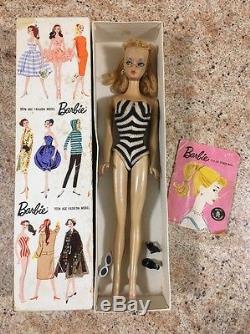 1959 Barbie #1 Blonde Pony Tail 850