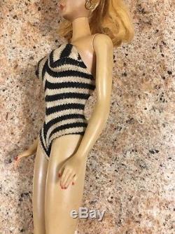 1959 Barbie #1 Blonde Pony Tail 850