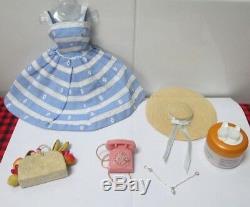 1959 Japan Vtg Barbie Fashionsuburban Shopper#969rare Itemsmint+complete