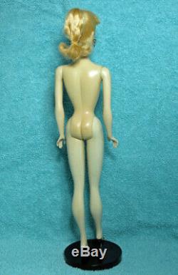 1959 Number 1 BLOND PONYTAIL BARBIE DOLL Vintage Original