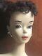 1959 Vintage Barbie Number 3 Brunette Brown Eyeliner Lovely Doll
